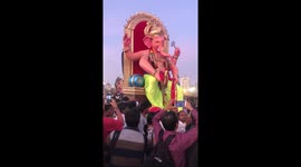 Ganapati Ganesha Chowpatty beach Mumbai