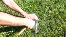 YouTuber makes simple DIY garden sprinkler
