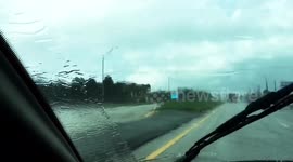 Central Florida experiences strange weather ahead of Irma
