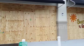 Boarding Houses and Businesses in Preparation for Hurricane Irma