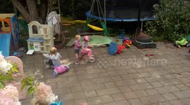Year Old Baby Girl Stunt Rider In The Making