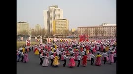 North Korea. DPRK. Pyongyang V. 2015 (9) Mass dance