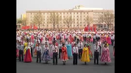 North Korea. DPRK. Corea del Norte. Pyongyang V. 2015 (13) Mass dance