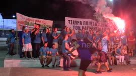 Anti austerity protesters storm Thessaloniki international fair