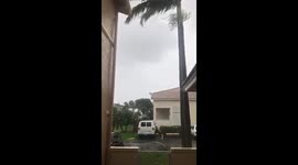 Irma Hurricane in Doral, Florida