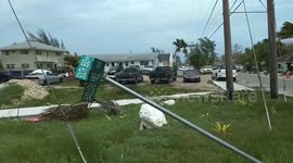 Hurricane Irma damage Nassau Bahamas