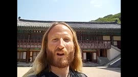 South Korea. Corea del Sur. Busan. Templo Beomeosa temple, Meditation area, zona de meditación. 2015