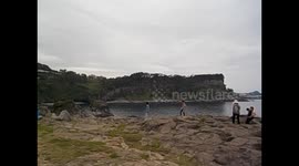 South Korea. Corea del Sur. Jeju island. Seogwipo, Seopseom & Saeseom islands. 2015