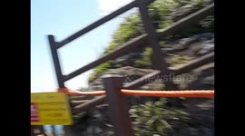 South Korea. Corea del Sur. Jeju island. Seongsan Illchulbong Peak. Stone speaker. 2015