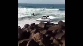 Boat accident