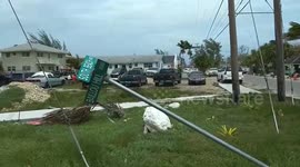 Battered Bahamas coast revealed
