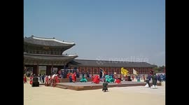 South Korea. Seúl. Seoul. Gyeongbokgung Palace. Representación. Performance. 2015 Warriors