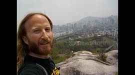 South Korea. Corea del Sur. Seúl. Seoul. Inwangsan. Mountains, skyline and walls (1). 2015