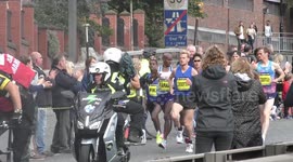 Sir Mo Farah Running The Great North Run 2017
