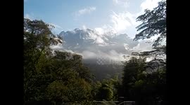 Malaysia. Borneo. Mt. Kinabalu trails. 2015 (3) Dust after earthquake