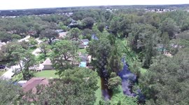 Hurricane Irma - Anclote River Flooding - New Port Richey, Florida - Video 2 of 7