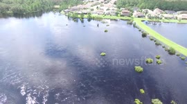 Hurricane Irma - Anclote River Flooding - New Port Richey, Florida - Video 6 of 7