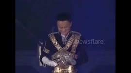 Alibaba CEO dances to Michael Jackson during annual party