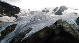 Cinematic aerial footage of Susten and Gotthard Passes