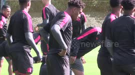 Revealed: Alex Iwobi's dance at Arsenal training