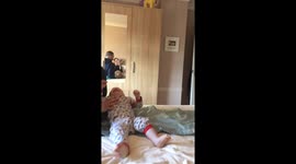 Fearless baby