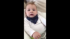 Baby v hiccups