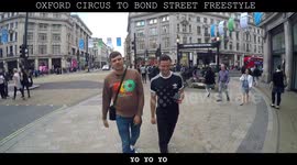 EPIC WALKING FREESTYLE FROM OXFORD CIRCUS TO BOND STREET