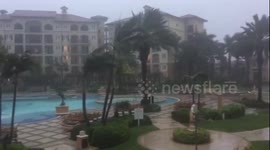 During Hurricane Irma - Turks and Caicos