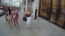Lauren Goodman At Flagship Store Opening