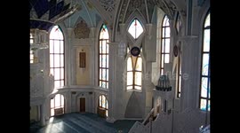 Russia. Kazan Kremlin. Tatarstan. Inside mosque Kul Sharif. 2015
