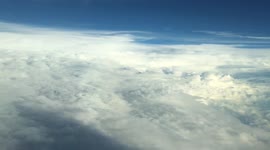 Flying from Tokyo to Hong Kong and crossing over Typhoon Talim on September 14th