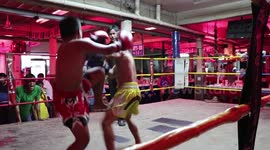 Thai children box for tips from tourists inside beer bar