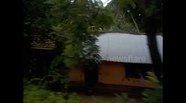 Sri Lanka. Train. Trayecto en tren de Jaffna a Colombo. 2015