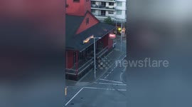 Newsflare Edit - Street fight in Vancouver (Olympic Village)