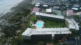 Hurricane Irma damaged roof repair