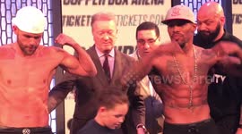 Low blow! Saunders Jr lashes out at Billy Joe's opponent