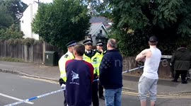 Armed police operation in Sunbury-on-Thames