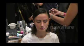 Kryolan & label.m the magical backstage teams for FASHION SCOUT SS18 Day 3