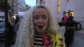 Lemon arrive at the FASHION SCOUT SS18 Day 3