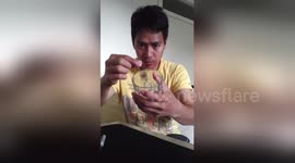 Magician 'Magic Mike' performs awesome tricks with daily objects