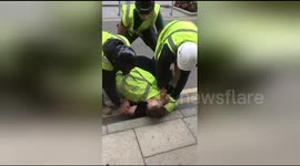 Fist Fight Breaks Out In London Over Parking