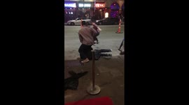 Brawl outside lit lounge in Austin