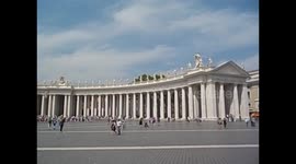 Italy. Italia. Roma. Rome. Vatican city. San Pietro basilica, Saint Peter and square. 2015