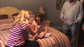 Parents listen to deceased son's heartbeat in girl who received it