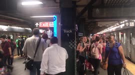 Passengers of NYC MTA Subway