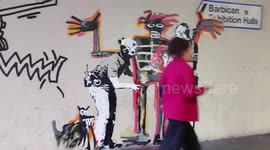New Banksy mural appears in central London
