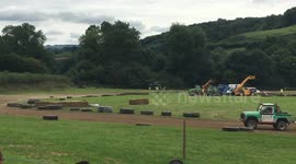 Caravan Carnage at banger racing a MUST watch video as so funny.