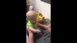 I can hear my daddy!