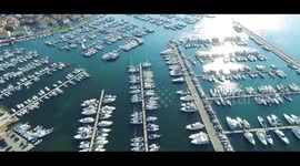 Drone flight over Croatia