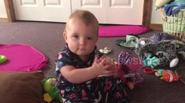 ADORABLE DANCING BABY!